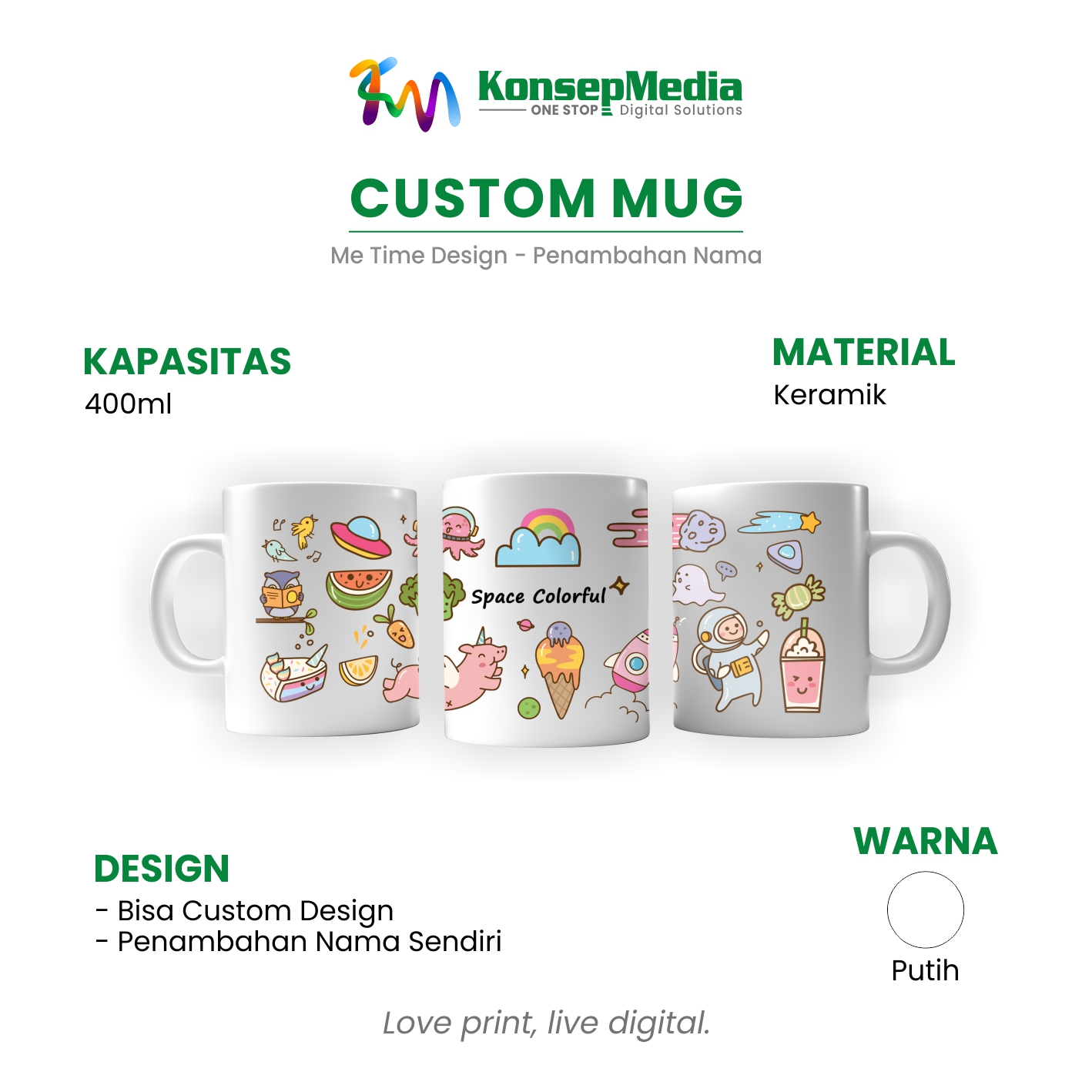 Mug Putih