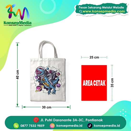 ToteBag Bahan Kanvas