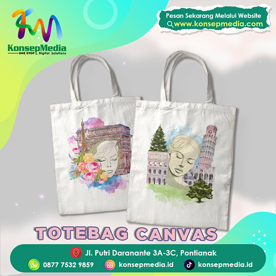 ToteBag Bahan Kanvas