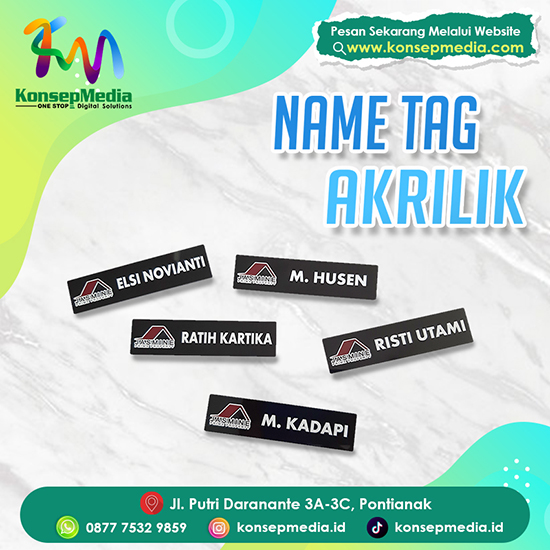 Name Tag Acrylic