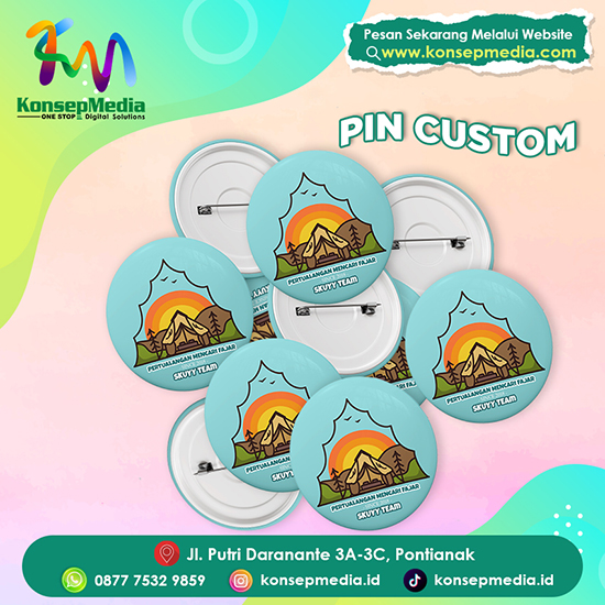 PIN Besar 6 CM