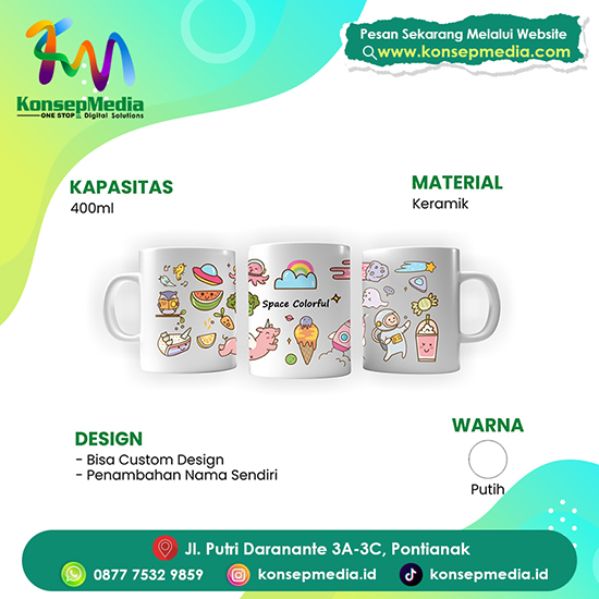 Mug dalam warna