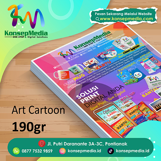 Art Carton 190gr Fullcolor