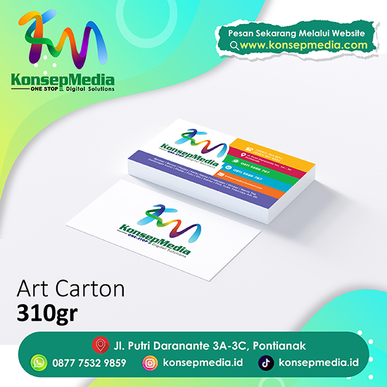 Kartu Nama Art Carton 310gr