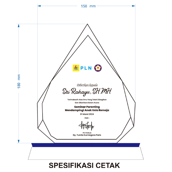Plakat Bevel Kode PA 07