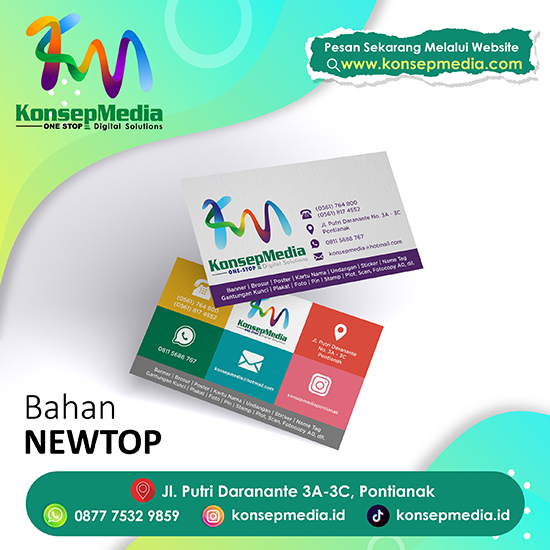 Kartu Nama LMO NewTop 275 Micron (Free Rounded)