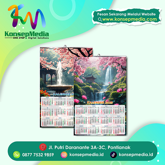 Kalender Dinding 1 lembar