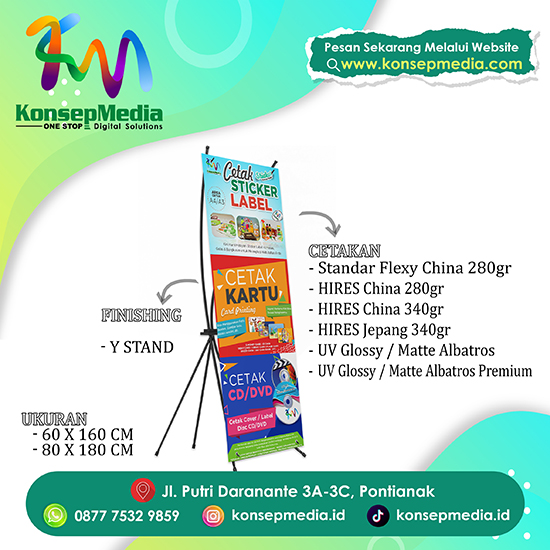 Y Banner 80 X 180 CM