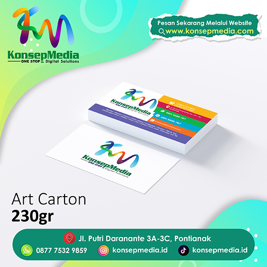 Kartu Nama Art Carton 230gr
