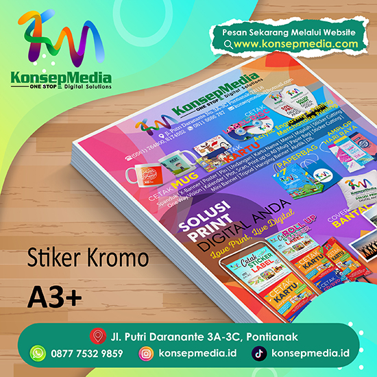 Sticker Kromo A3+ Fullcolor