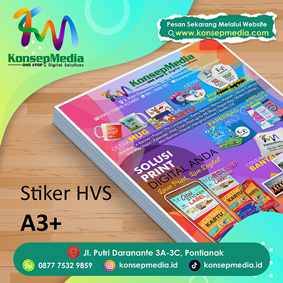 Sticker HVS A3+ Fullcolor