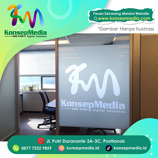 Sticker Sandblast Print UV