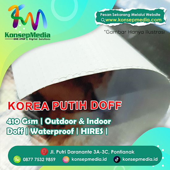 Korea Frontlit Doff 440gr Print UV